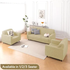 HOKIPO Aria Nova Elastic Sofa Cover Beige
