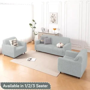 HOKIPO Aria Nova Elastic Sofa Cover Light Grey
